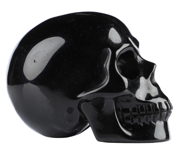 Skull Black Obsidian